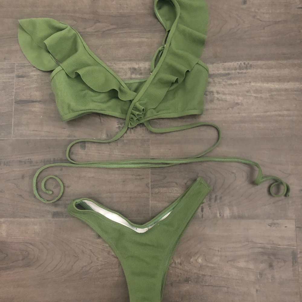 Olive Green Bikini